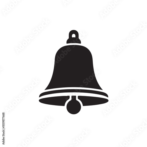 bell isolated on white background