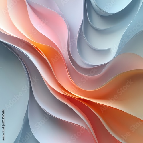 Abstract Paper Waves