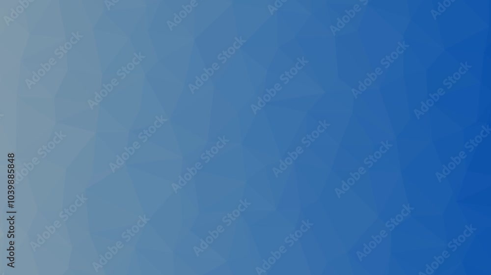 geometric gradient blue loop animation background