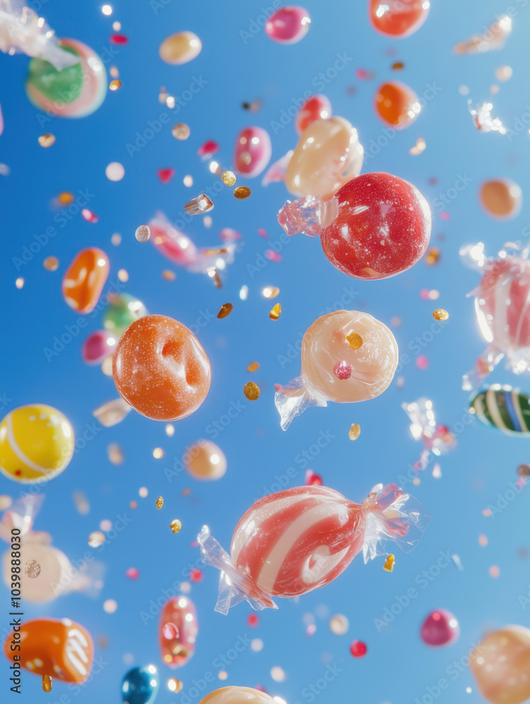 Candies in the air Candies in the air
