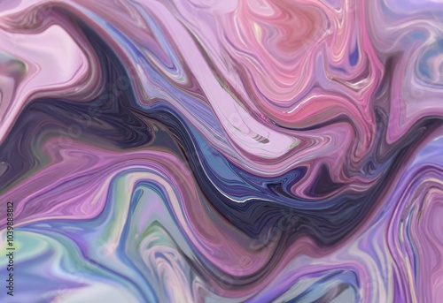 Abstract background with swirling purple, pink, and blue paint.