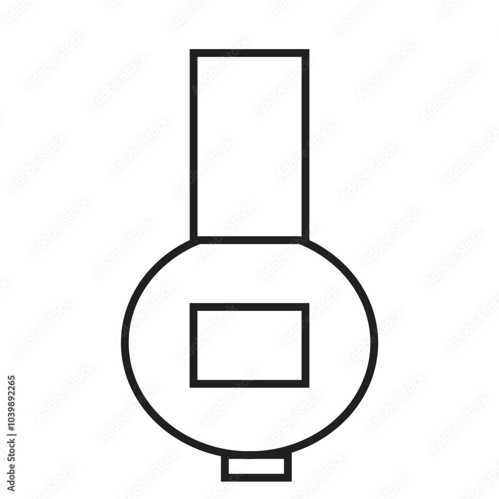 lipstick icon, bottle parfum icon 