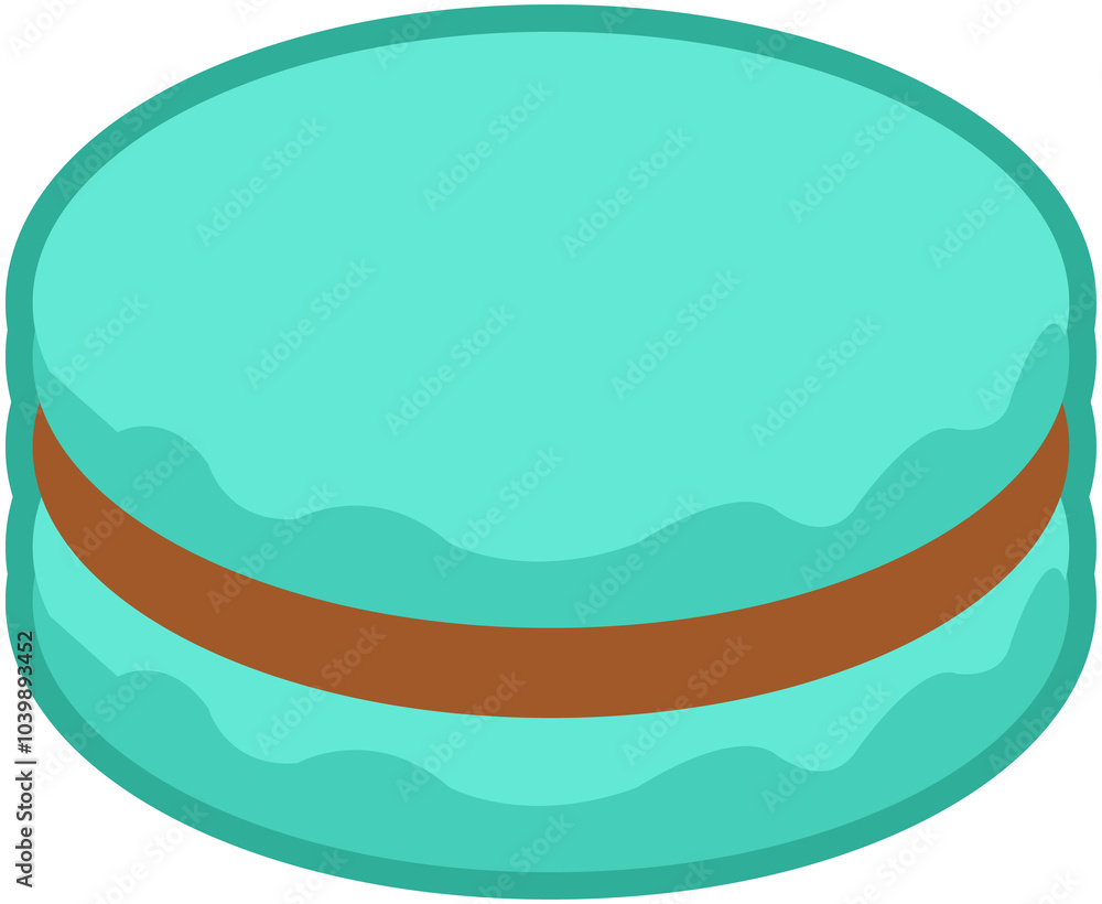 Mint Macaroon Icon