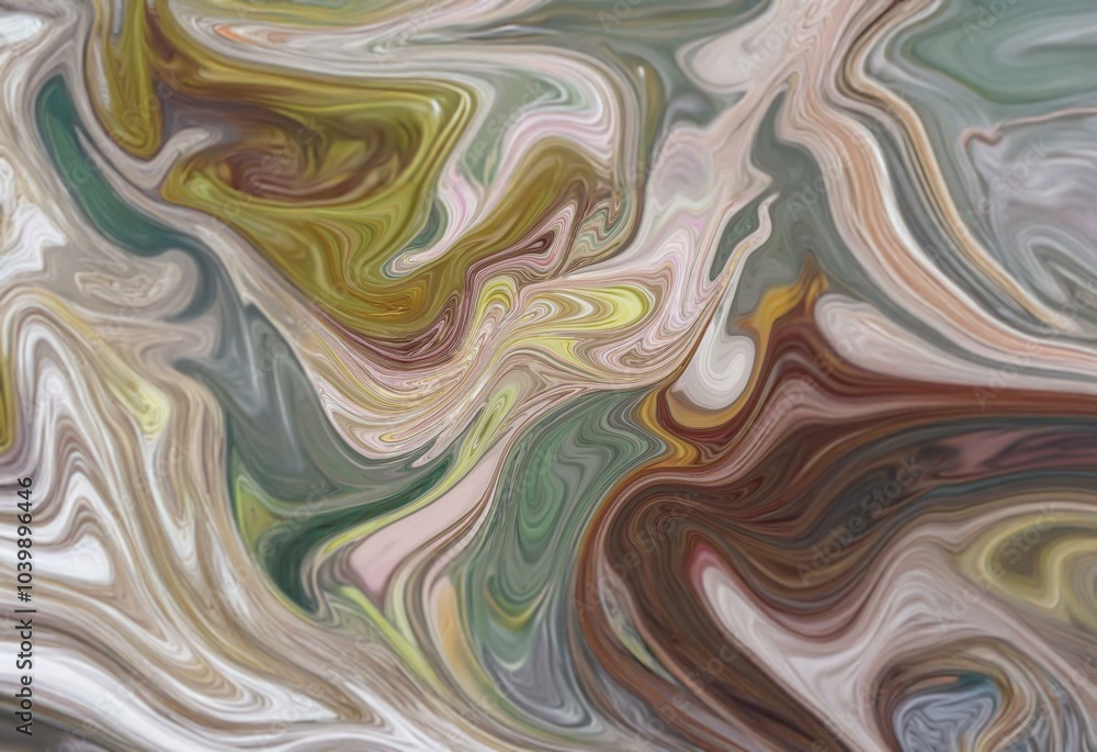 Abstract swirling and blending of colors, creating a fluid and dynamic visual pattern. Abstract swirling and blending of colors, creating a fluid and dynamic visual pattern.