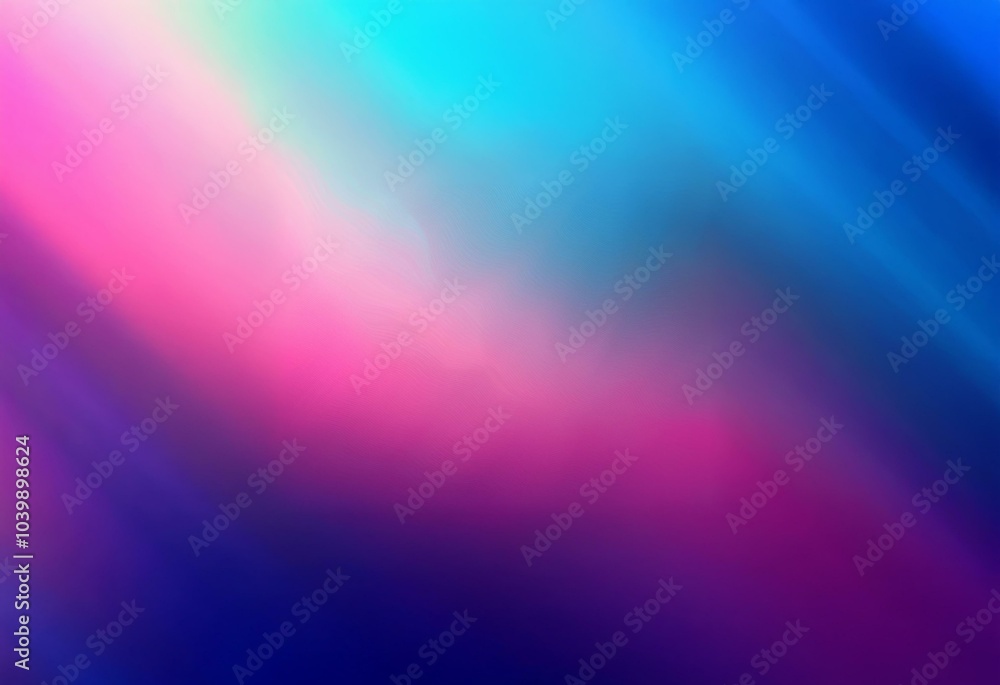 Fototapeta premium A blurred background with hues of blue, pink and purple.