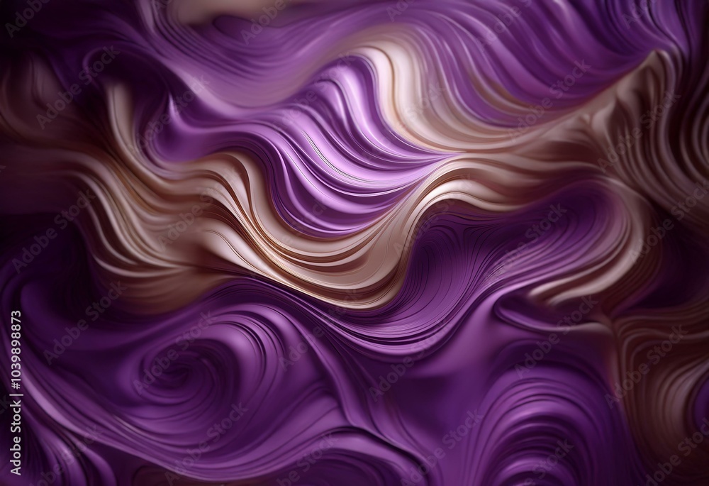 Abstract purple and beige swirling pattern. Abstract purple and beige swirling pattern.