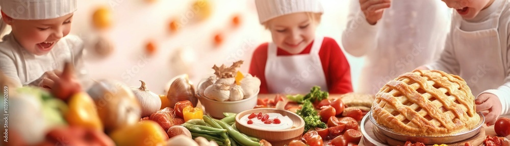 Thanksgiving Dinner Fun Family Members Laugh as They Cook Together, Chopping Vegetables and Baking Delicious Pies Get Inspired for Your Own Family Traditions with Our Delicious Thanksgiving Recipes Thanksgiving Dinner Fun Family Members Laugh as They Cook Together, Chopping Vegetables and Baking Delicious Pies Get Inspired for Your Own Family Traditions with Our Delicious Thanksgiving Recipes