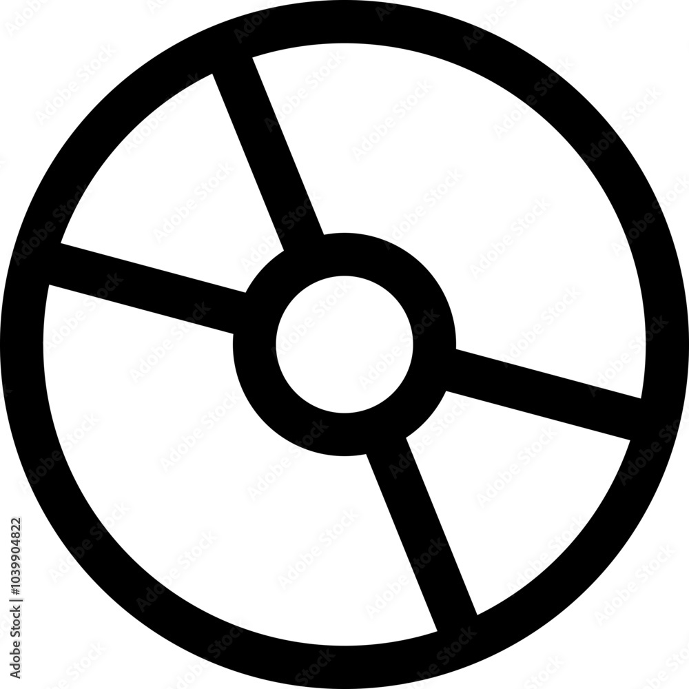 Obraz premium Compact disc icon