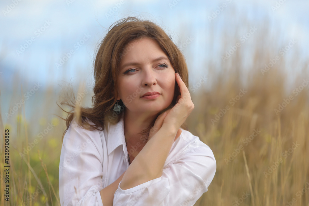 Portrait of woman