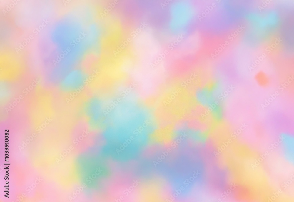 A dreamy and colorful abstract background with soft, blurred pastel shades. A dreamy and colorful abstract background with soft, blurred pastel shades.