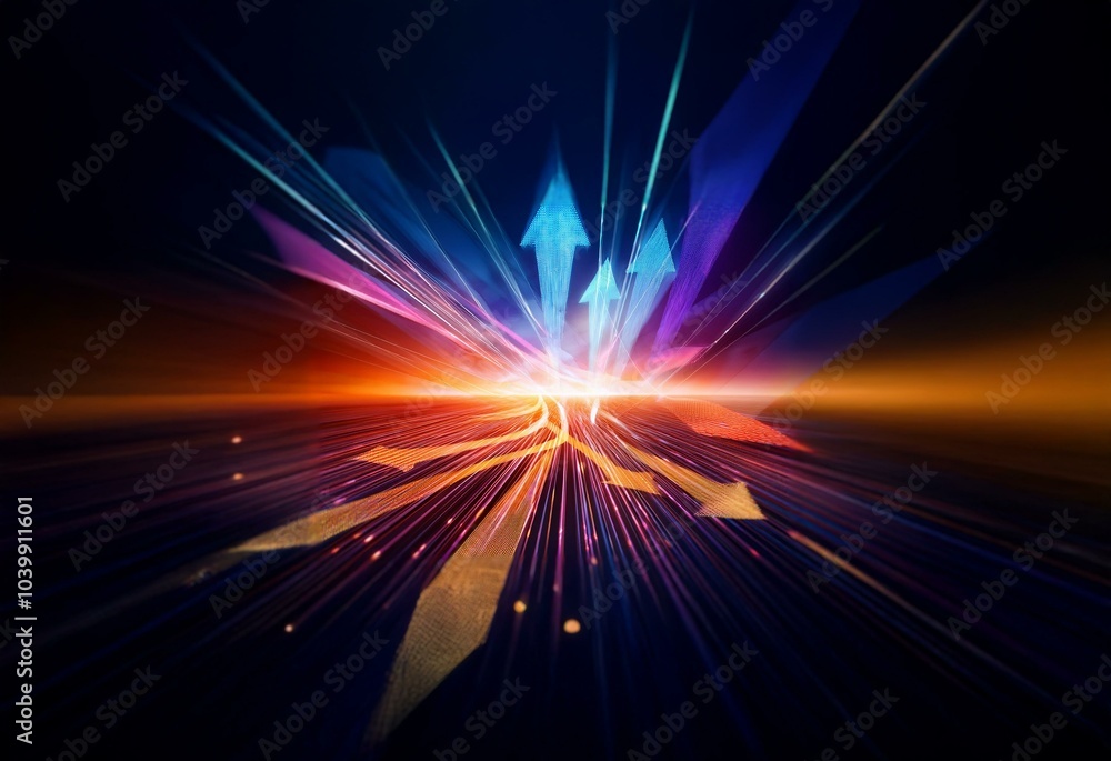 A glowing, abstract background with many lines of light radiating outward. The center of the image is a bright spot. A glowing, abstract background with many lines of light radiating outward. The center of the image is a bright spot.