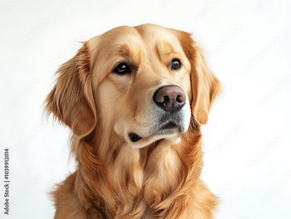 Adorable Golden Retreiver photorealistic Adorable Golden Retreiver photorealistic