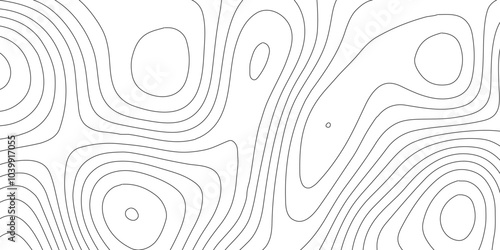 Topographic map patterns, topography line map.Abstract topographic contours map background,paper texture Imitation of a geographical map shades,Abstract topographic contours map background, Vector con