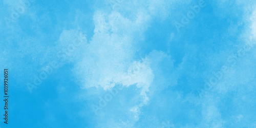 Abstract blue watercolor background for your design,Aquarelle paint paper textured canvas element for text design,watercolor background concept, vector.Watercolour texture. Blank