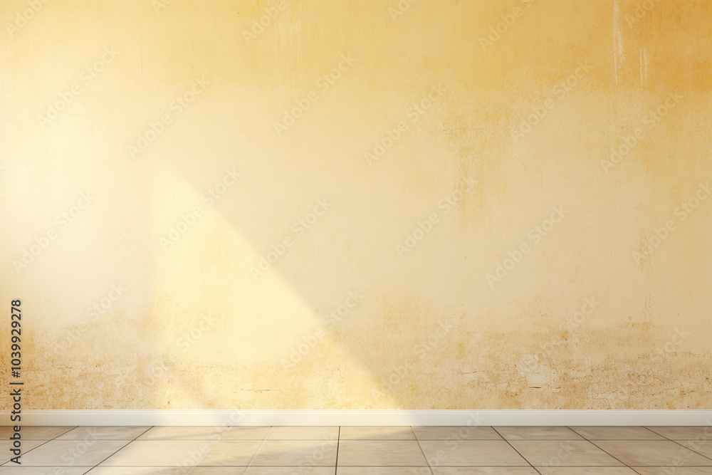 Empty room with wooden floor. (Generative AI) Empty room with wooden floor. (Generative AI)