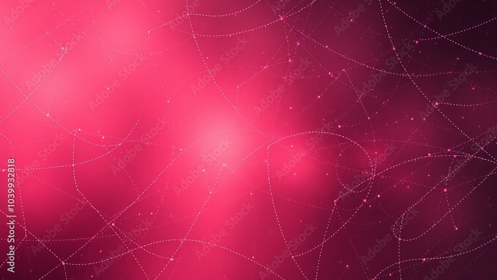 Abstract pink background with glowing dots. Abstract pink background with glowing dots.