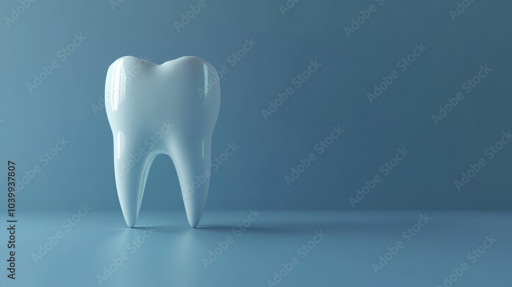 3D Molar Model. A Symbol of Dental Health and Anatomy 3D Molar Model. A Symbol of Dental Health and Anatomy