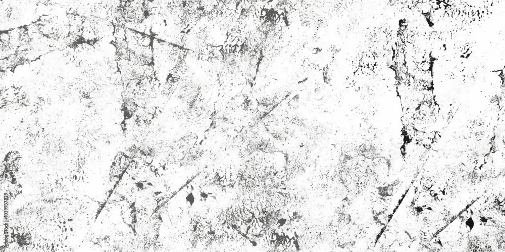 Grunge black and white crack paper texture design. Grunge surface wall cracks brushed plaster wall. Abstract seamless vector gray concrete texture. Gray distressed grunge texture or panorama wall art. Grunge black and white crack paper texture design. Grunge surface wall cracks brushed plaster wall. Abstract seamless vector gray concrete texture. Gray distressed grunge texture or panorama wall art.