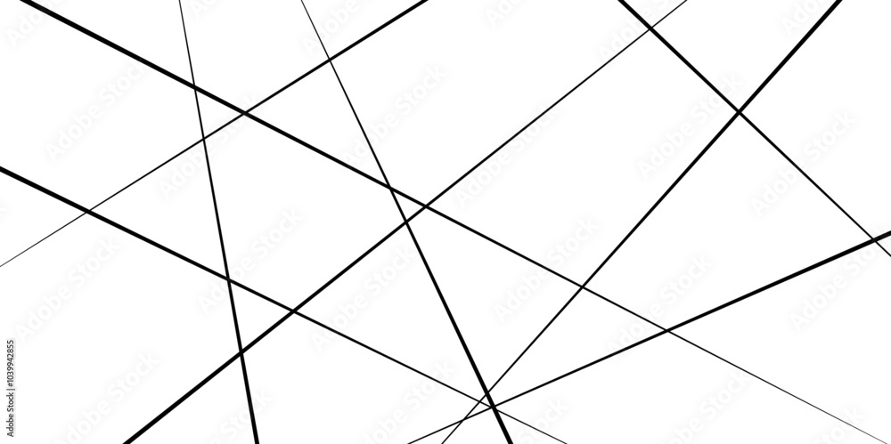 Random diagonal line on white background. Black line, Can be used in cover design, book design, poster, website background or Random diagonal line on white background. Black line, Can be used in cover design, book design, poster, website background or