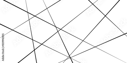 Random diagonal line on white background. Black line, Can be used in cover design, book design, poster, website background or