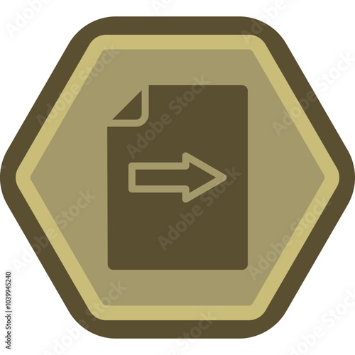 File Move Icon Design