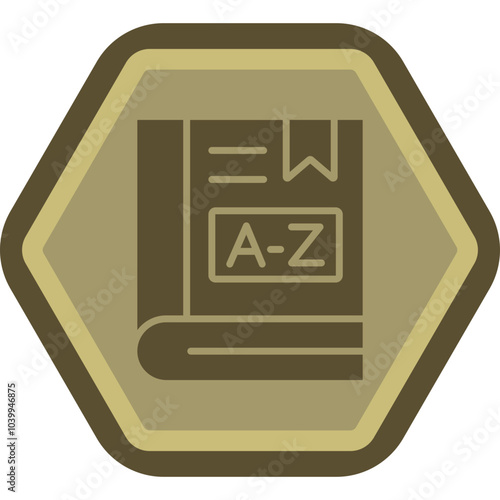 Dictionary Icon Design