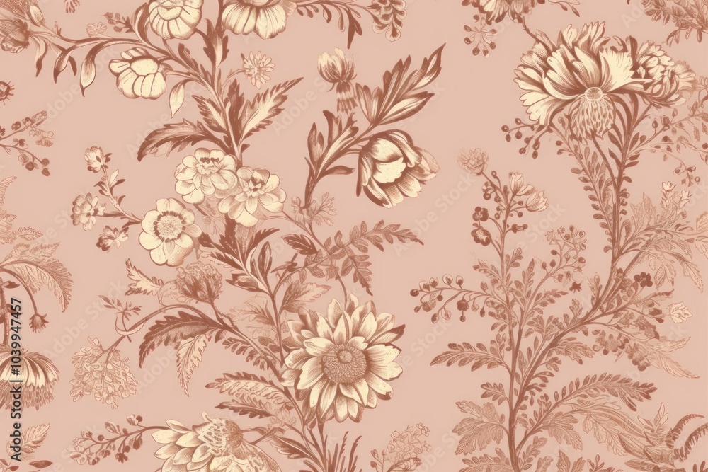 Wild flower wallpaper pattern plant. Wild flower wallpaper pattern plant.