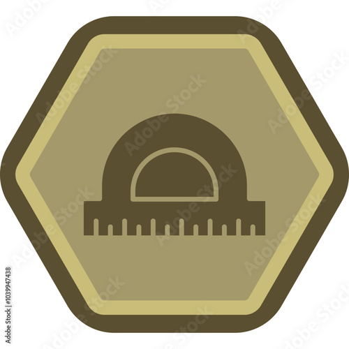 Protractor Icon Design
