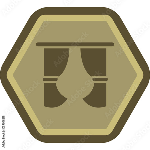 Curtains Icon Design