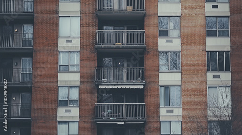 Rising rent and housing costs, with families facing the financial impact of inflation on housing expenses --ar 16:9