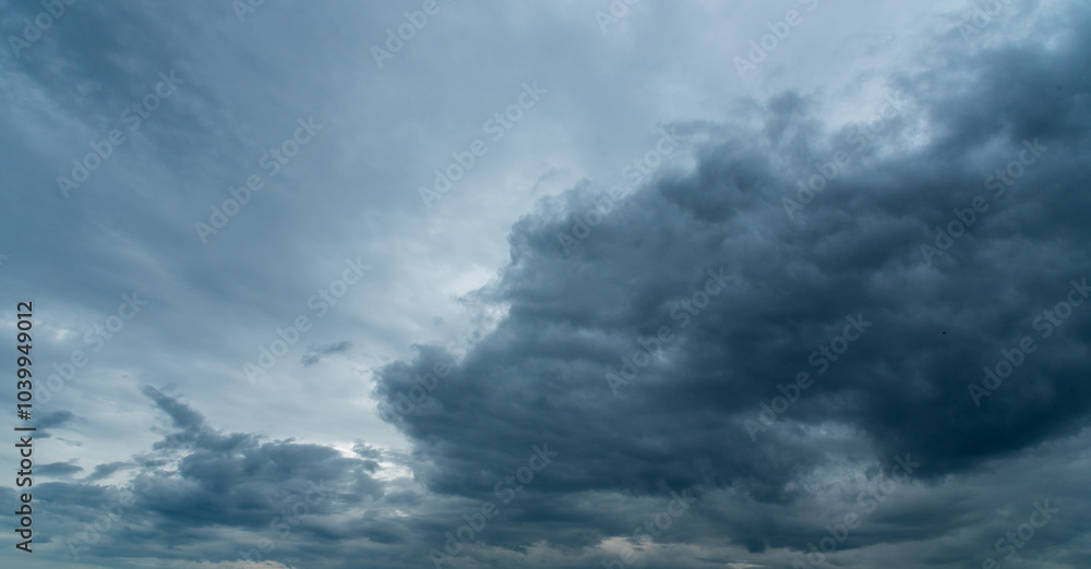 Dramatic dark storm thundercloud rain clouds on black sky background. Dark thunderstorm clouds rainny landscape. Meteorology danger windstorm disaster climate. Dark cloudscape storm disaster gray sky Dramatic dark storm thundercloud rain clouds on black sky background. Dark thunderstorm clouds rainny landscape. Meteorology danger windstorm disaster climate. Dark cloudscape storm disaster gray sky