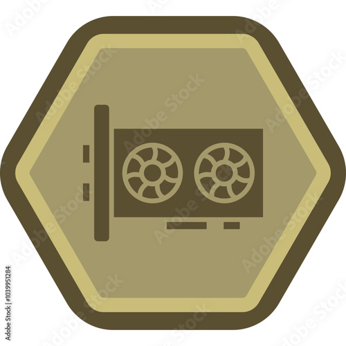 Graphic Card Icon Design
