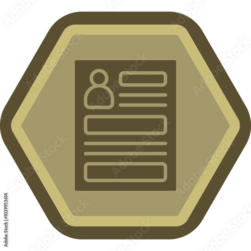 Cv Icon Design