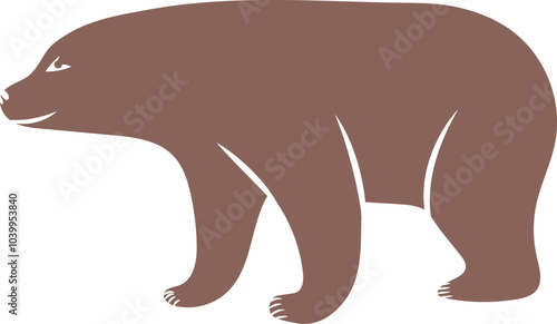 Bear mascot logo