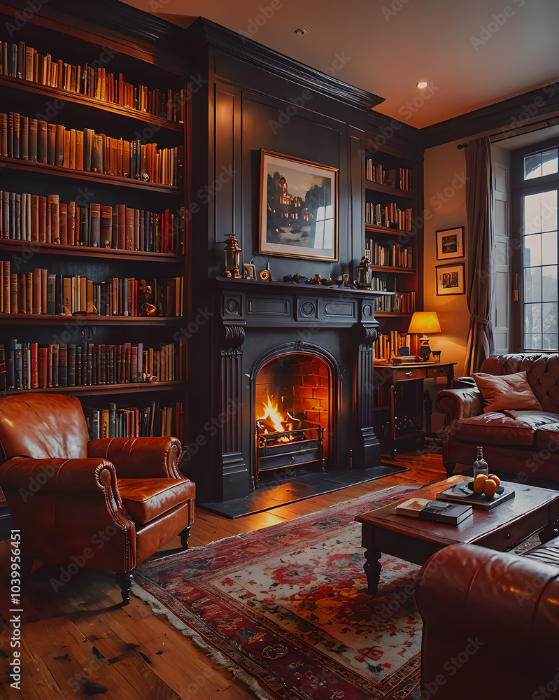 Fototapeta premium Cosy Study