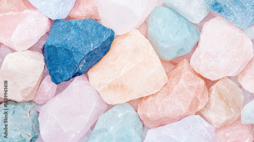 Soft pastel stones Soft pastel stones