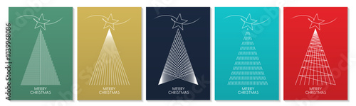 2408_Minimal_Christmas_tree_color_background