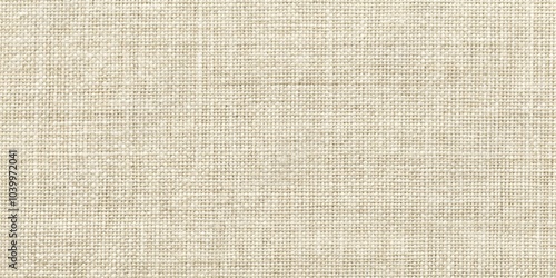 Close-Up White natural linen fabric texture background seamless pattern of natural textile