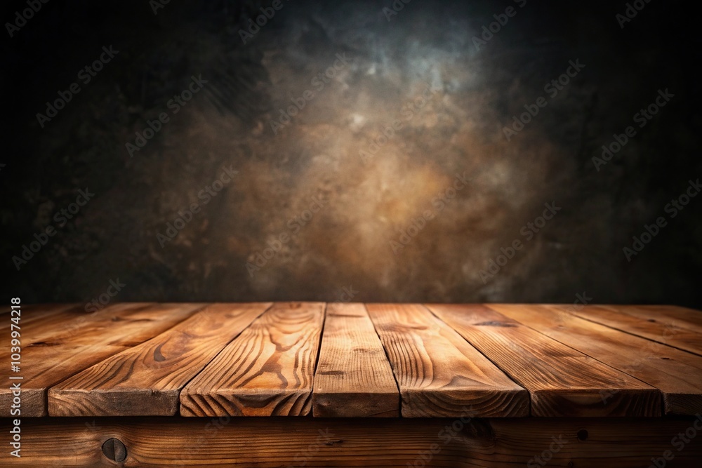 Close-up wooden table Close-up wooden table