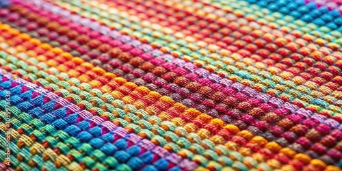 cloth surface texture and color pattern close up macro shot