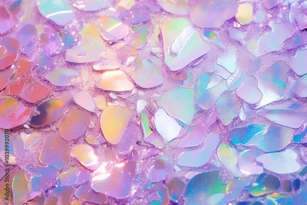 Fototapeta premium Oil texture backgrounds glitter petal.