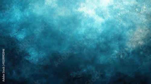 Wallpaper Mural smooth grainy gradient background in soothing bluegreen tones that creates a tranquil atmosphere perfect for headers or posters adding a touch of modern elegance to any design Torontodigital.ca