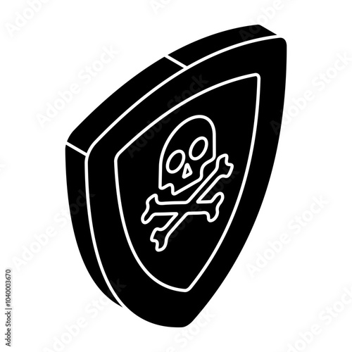 Creative design icon of antivirus 