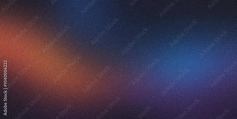 Abstract background with a grainy gradient fading from red to blue Abstract background with a grainy gradient fading from red to blue