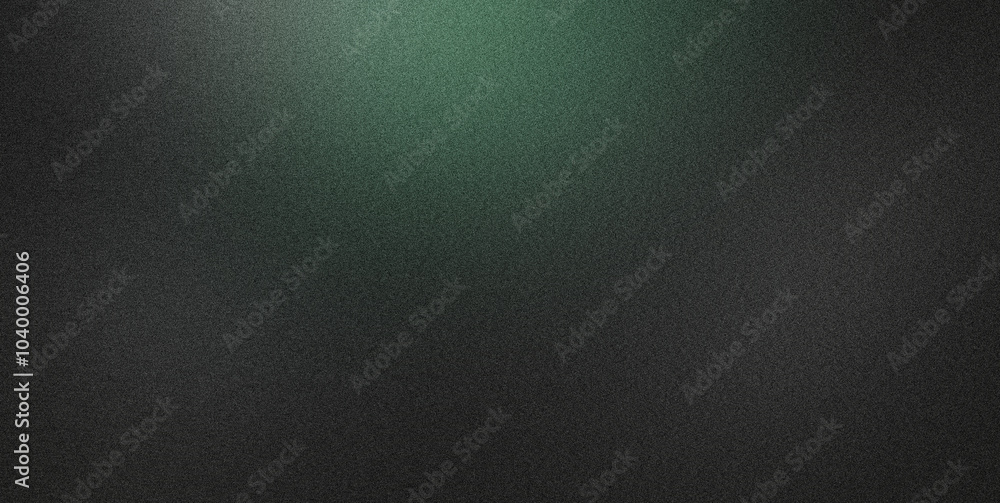 Grainy green gradient background fading to black Grainy green gradient background fading to black