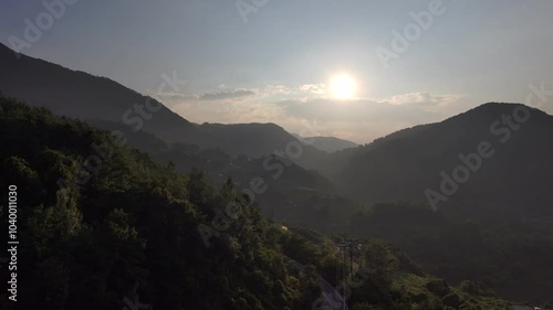 4K, HDR, Drone Eye View of Korea