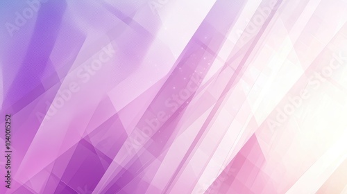 Abstract background with purple and white geometric shapes.