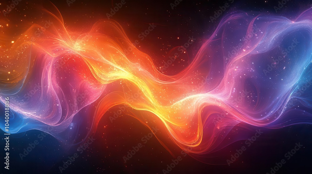 vibrant lines intertwining in a spectrum of colors creating a dynamic abstract background that exudes energy and movement perfect for a modern header illustration vibrant lines intertwining in a spectrum of colors creating a dynamic abstract background that exudes energy and movement perfect for a modern header illustration