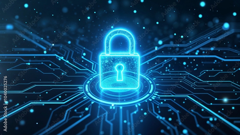 A close-up of a padlock on a circuit board, representing cybersecurity and data protection. A close-up of a padlock on a circuit board, representing cybersecurity and data protection.