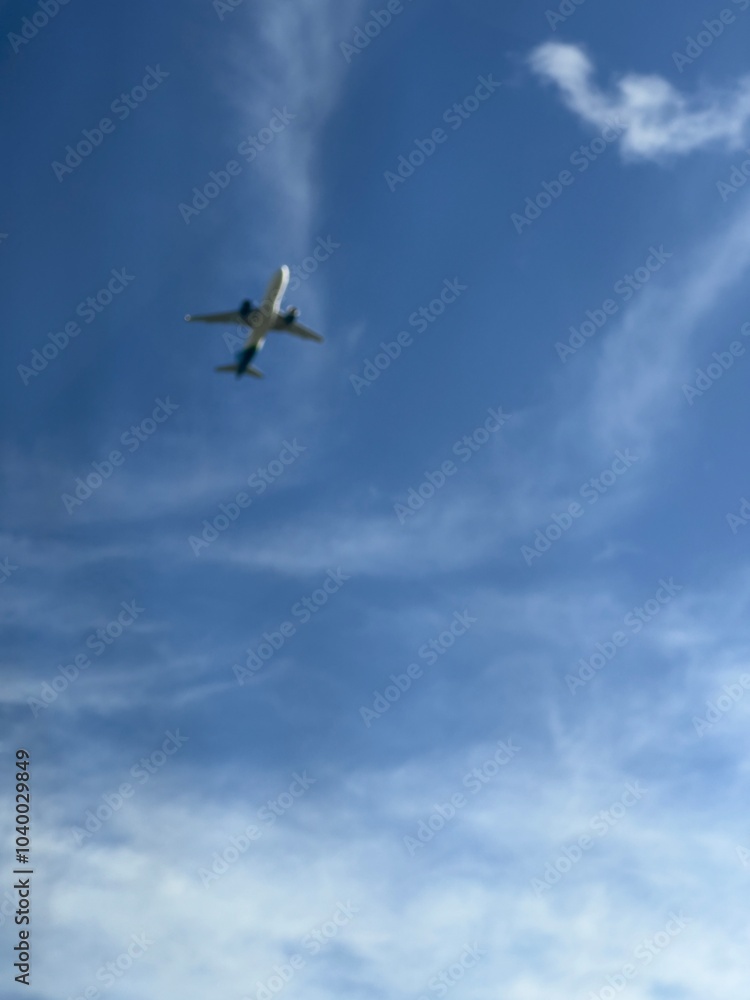 airplane in the sky airplane in the sky